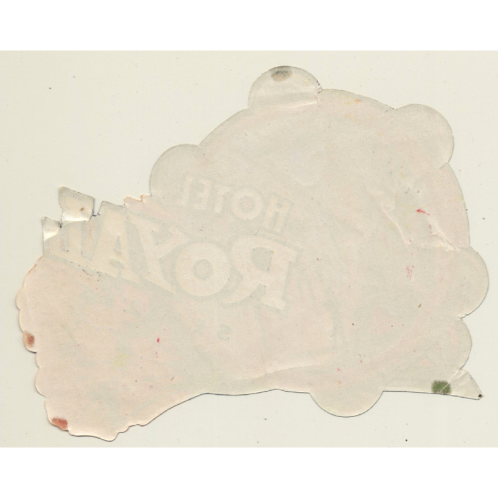 Sevilla / Spain: Hotel Royal - Flamenco (Vintage Luggage Label)