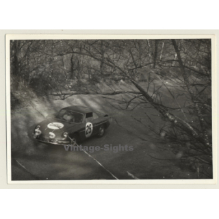 Rallye Du Limousin 1964: N°25 Alpine Renault A110 (Vintage Photo)