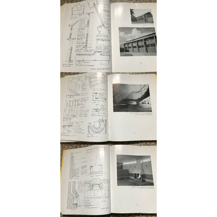 Edward D. Mills: Architects' Sheet 3rd Series Of 96 Sheets (Vintage Book 1956)
