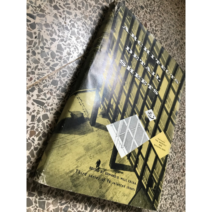 Edward D. Mills: Architects' Sheet 3rd Series Of 96 Sheets (Vintage Book 1956)