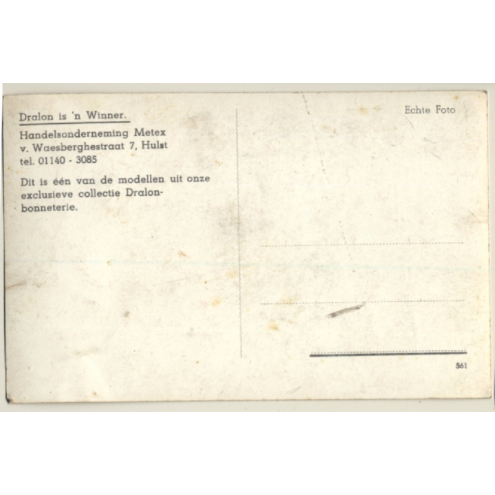 Blonde Fashion Model With 2 Cocker Spaniels (Vintage RPPC 1960s)