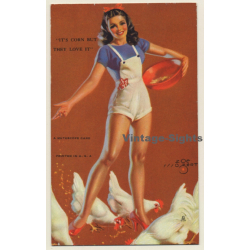 Zoe Mozert: It's Corn But They Love It / Pin-Up - Risqué (Mutoscope Card PC)