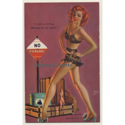 Zoe Mozert: I Got A Little Behind In My Rent / Pin-Up - Risqué (Mutoscope Card PC)