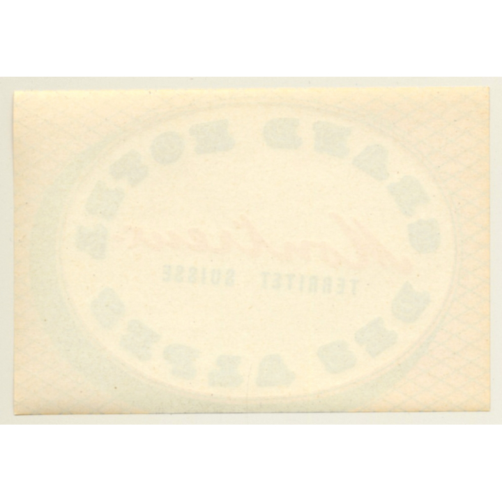 Montreux / Switzerland: Grand Hotel Des Alpes (Vintage Luggage Label)