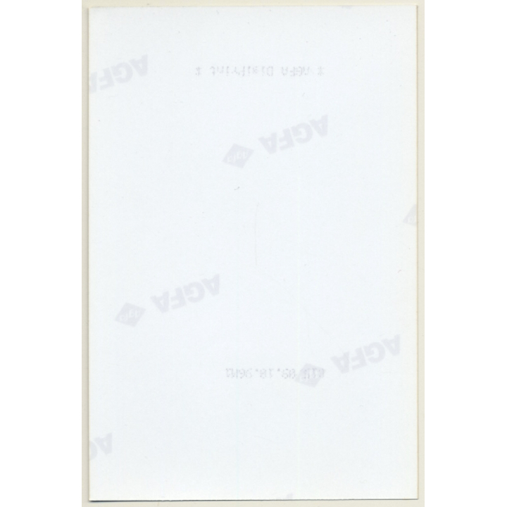 Pensive Brunette Nude In The Squats (Vintage Photo Germany ~1990s)