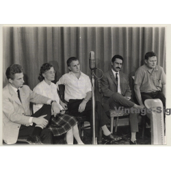 Kinshasa: 5 Accused Of Economic Sabotage / Press Conference (Vintage Photo 1967)