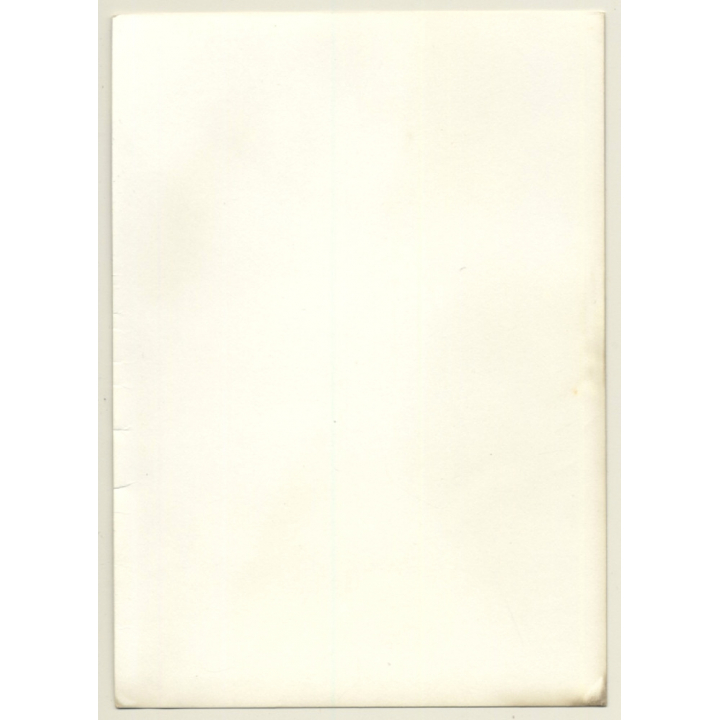 Pretty Nude Female Covered With Flower / Boobs (Vintage Photo GDR ~1980s)