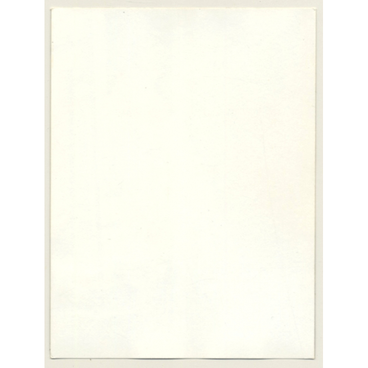 Racy Brunette Nude With Crochet Poncho (Vintage Photo GDR ~1980s)