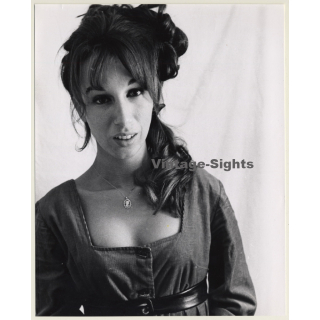 Jerri Bram (1942): Pretty Brunette Female / Updo Hairstyle (Vintage Photo ~1970s)