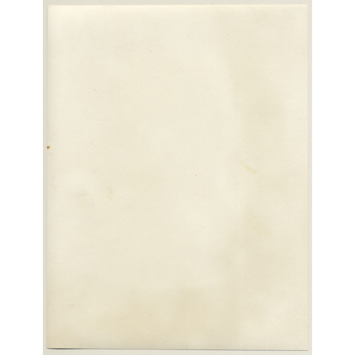 Jerri Bram (1942): Intense Take Of Slim Natural Nude Female (Vintage Photo ~1970s)