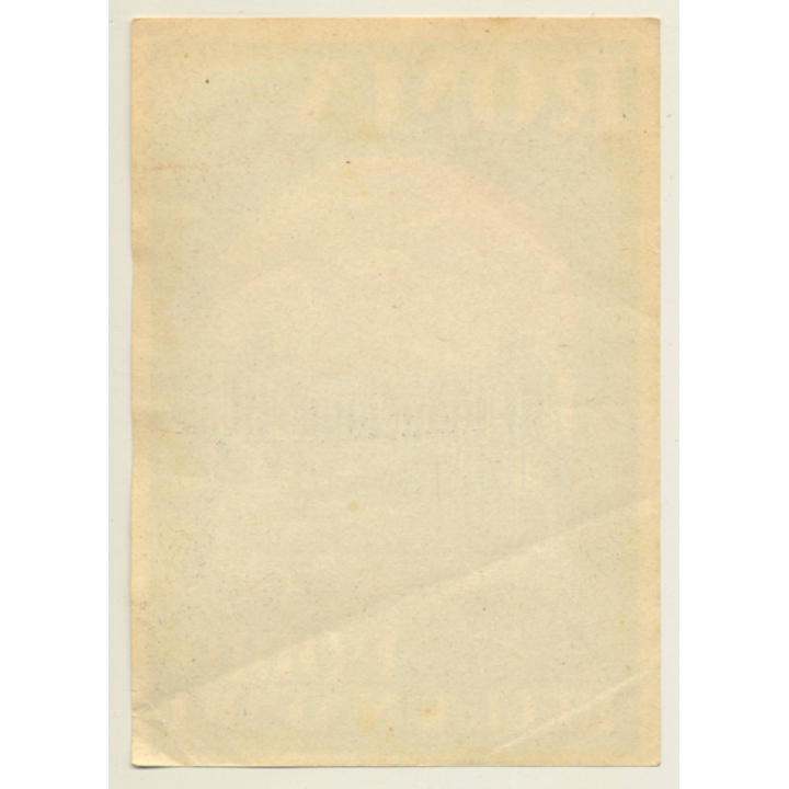 Roma / Italy: Albergo Ristorante Podio Bella Napoli (Vintage Luggage Label)