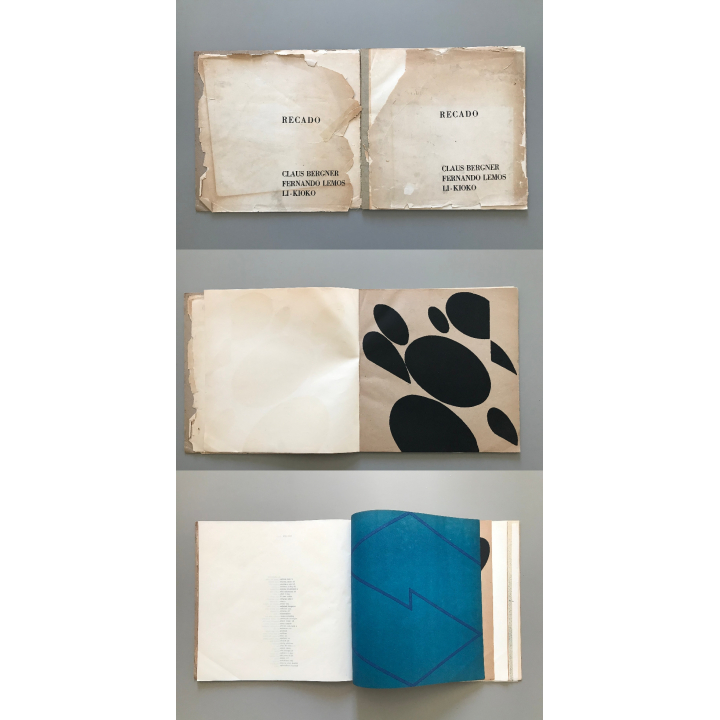 Claus Bergner / Fernando Lemons / Li-Kioko: Recado (Vintage Book Lim.Ed. 458/500)