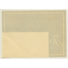 London / UK: Berners Hotel (Vintage Luggage Label)
