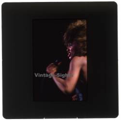 Tina Turner On Stage*3 / Private Dancer Tour 1985 (Vintage Diapositive)