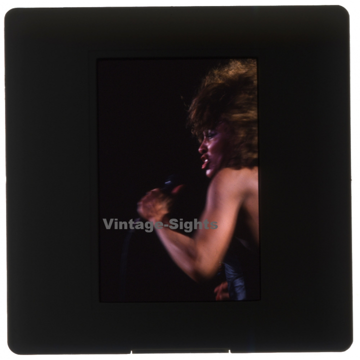 Tina Turner On Stage*3 / Private Dancer Tour 1985 (Vintage Diapositive)