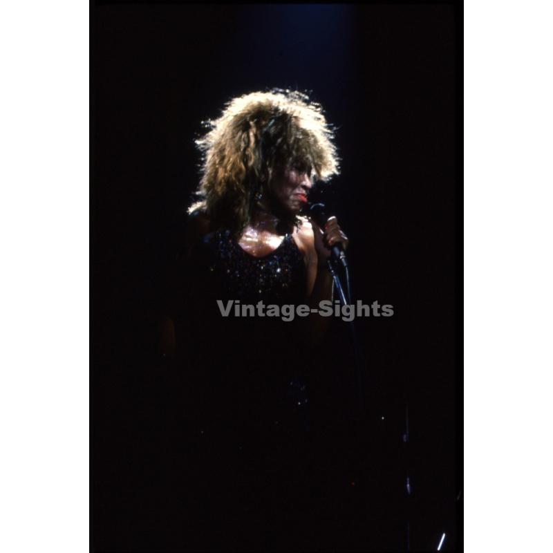 Tina Turner On Stage*5 / Private Dancer Tour 1985 (Vintage Diapositive)