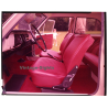 Toyota Corolla 1st Gen. Advertisment / Baseball -  Kid (Vintage Large Format Diapositive ~1960s)