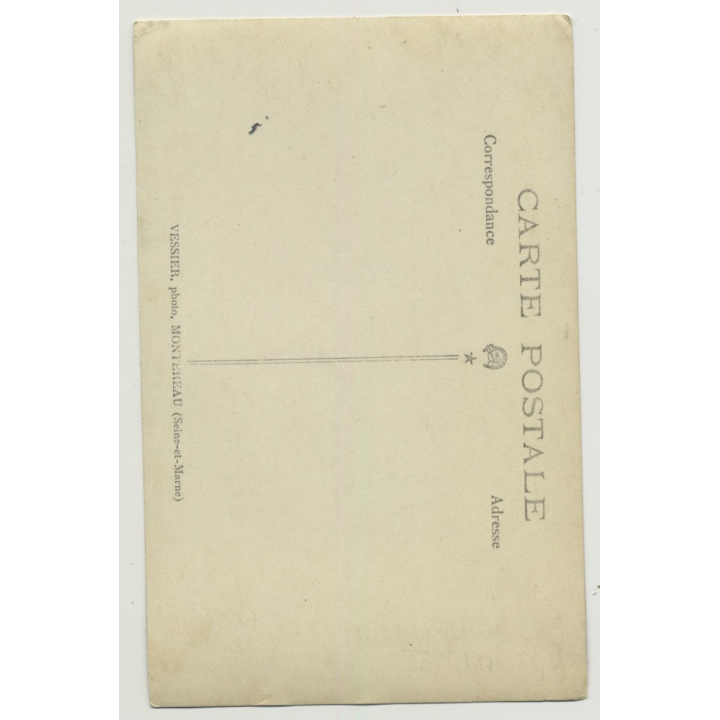 Ultra Sweet Baby Girl W. Hair Bow & Stuffed Dog (Vintage Real Photo PC 20s/30s)