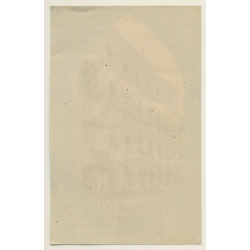 Jerez De La Frontera / Spain: Hotel Los Cisnes (Vintage Luggage Label)