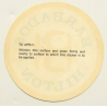 Barbados: Hilton Hotel (Vintage Luggage Label)