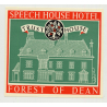 Speech House Hotel (Trust House) - Forest Of Dean / Great Britain (Vintage Luggage Label 1950s)