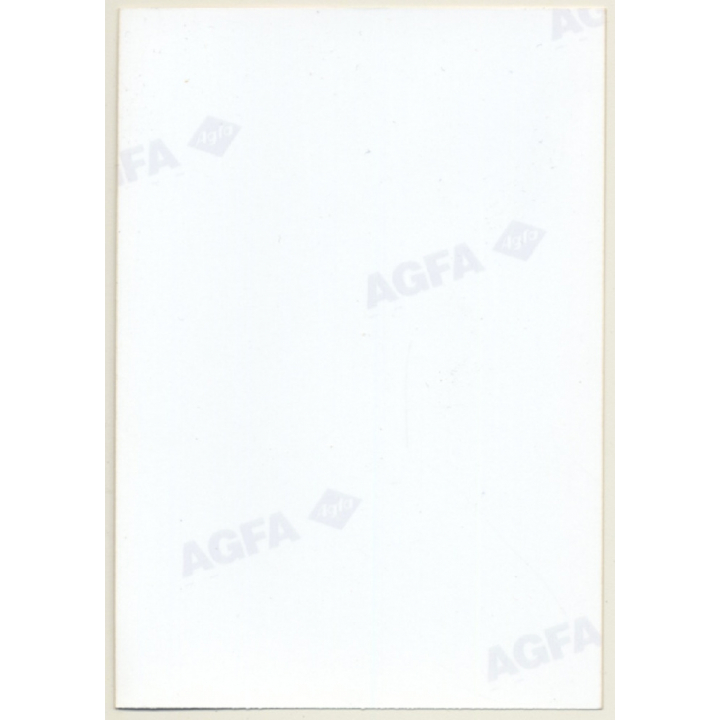 Natural Semi Nude In Black Lingerie / Pulled Down Panties (Vintage Photo Germany ~1990s)