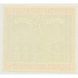 Speech House Hotel (Trust House) - Forest Of Dean / Great Britain (Vintage Luggage Label 1950s)