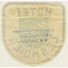 San Feliu De Guixols / Spain: Hotel Les Noies (Vintage Luggage Label)