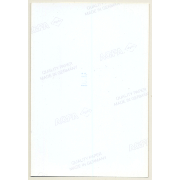 Slim Semi Nude In Short Skirt Flashing Boobs (Vintage Photo Germany ~1990s)