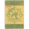 Cattolica - Riviera Adriatica / Italy: Cruiser Hotel (Vintage Luggage Label)