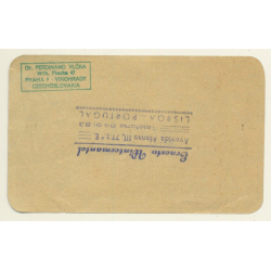Lisboa / Portugal: Hotel Eduardo VII (Vintage Luggage Label ~1940s)
