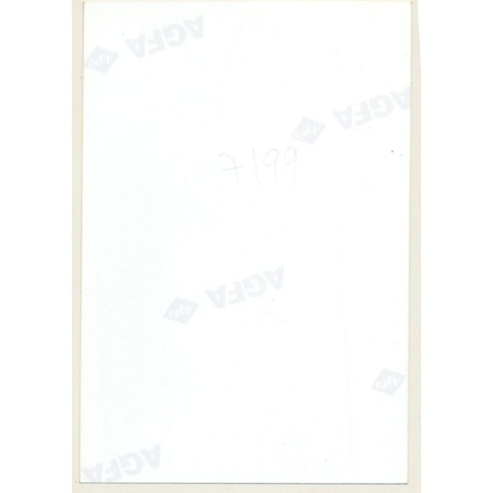 Racy Blonde Nude Leans Against Door Frame (Vintage Photo Germany ~1990s)