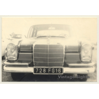 Tour De France / Circuit De Cognac 1965: Mercedes Benz 220 SE (Vintage Photo)
