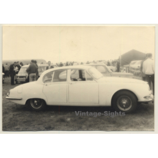 Tour De France / Circuit De Cognac 1965: Jaguar S-Type (Vintage Photo)