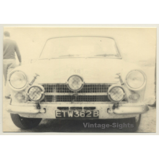 Tour De France / Circuit De Cognac 1965: Ford Cortina Lotus MK1 (Vintage Photo)