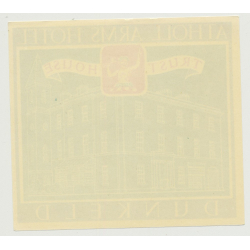 Atholl Arms Hotel (Trust House) - Dunkeld / Great Britain (Vintage Luggage Label 1950s)