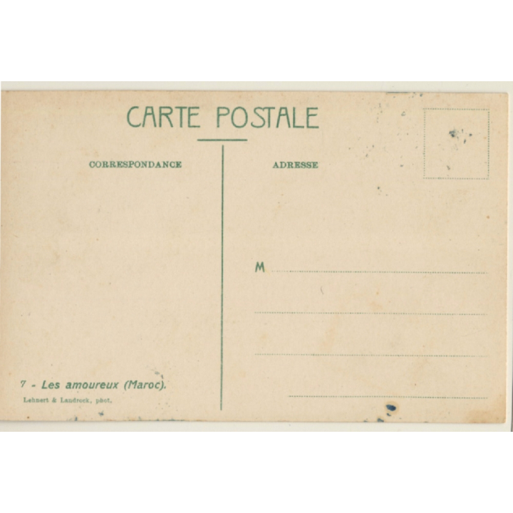 Lehnert & Landrock N°680: Type Marocain / Ethnic (Vintage PC ~1910s/1920s)