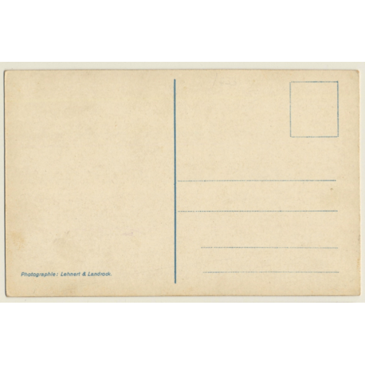 Lehnert & Landrock N°593: La Petite Mendiante / Ethnic (Vintage PC ~1910s/1920s)