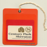 Manila / Philippines: Hotel Central Park Sheraton (Vintage Luggage Tag)