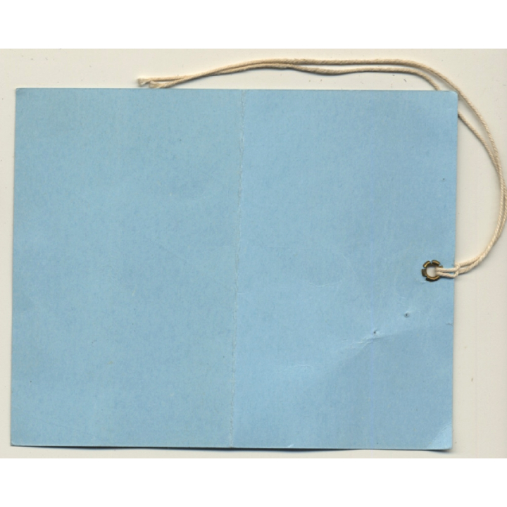 London / UK: Saphir Autorail Service (Vintage Luggage Tag)