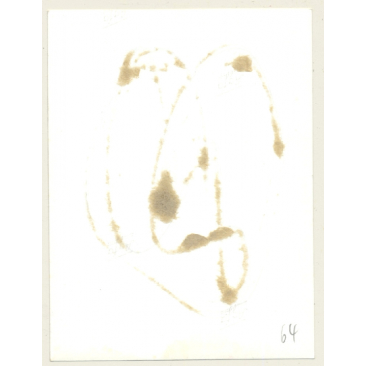 Master Ties Slim Semi Nude Female / Pillory - BDSM (2nd Gen.Photo ~1960s)