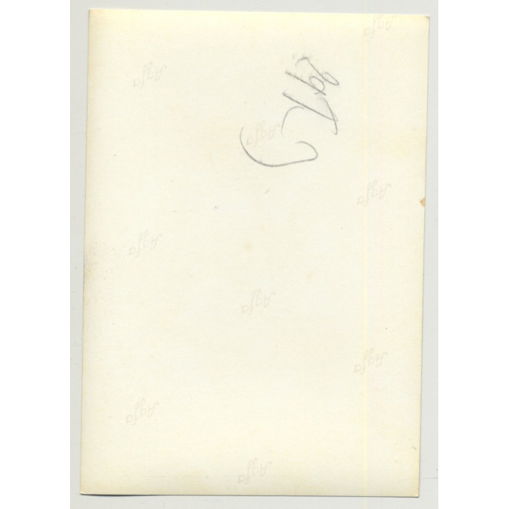 Nude Ginger Head In Kimono / Breast Slip - Interior (Vintage Photo DDR 1960s)