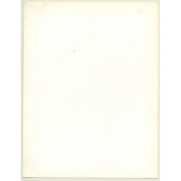 Intense Portrait Of Beautiful Woman With Bob / Eyes (Vintage Fashion Photo: Wolfgang Klein 1980s DIN A4+)