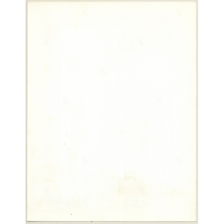 Slim Blonde Female Model With Saxophone (Vintage Fashion Photo: Wolfgang Klein 1980s DIN A4+)