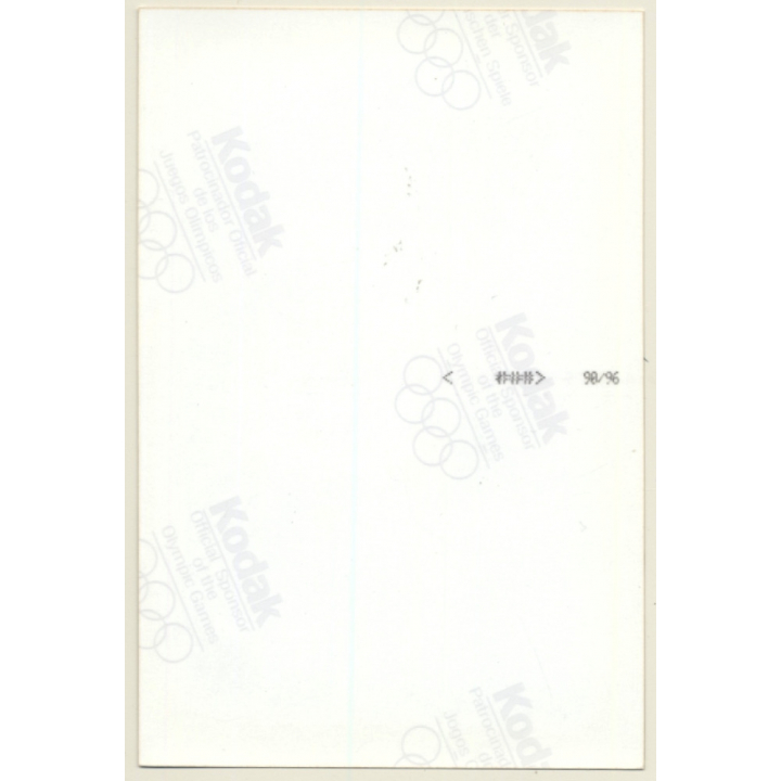 Pretty Blonde Nude Lingers On Bed / Butt - Eyes (Vintage Photo Germany ~1990s)