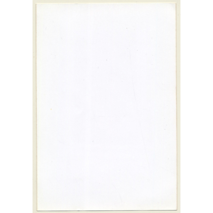 Petite Natural Nude In Window Frame / Eyes - Legs (Vintage Photo France ~1980s)