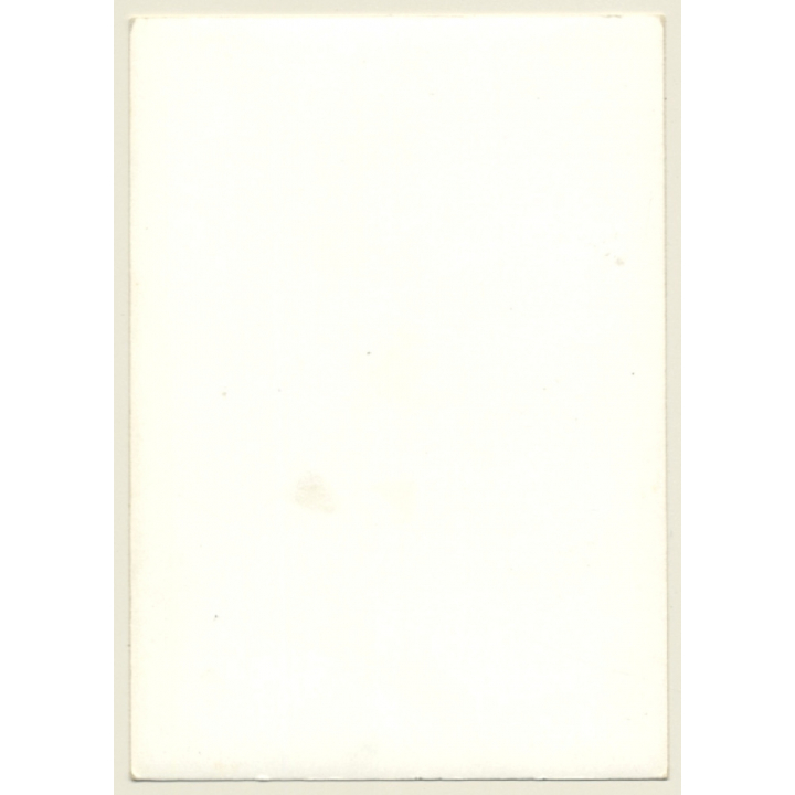 Stunning Dressed Blonde Flashing Boobs / Eyes (Vintage Photo France ~1970s)