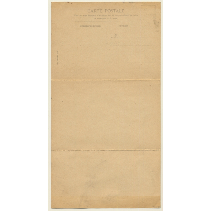 L'Aramis A Hong Kong - Messageries Maritimes (Vintage PC & Menu 1935)