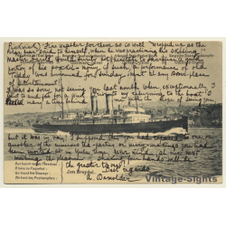 Belgian State Packet Boats / Dover - Ostend: Jan Breydel (Vintage PC 1912)