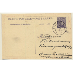 Etat Belge Chemin De Fer & Paquebots / Oostende Dover Steamship (Vintage PC 1921)